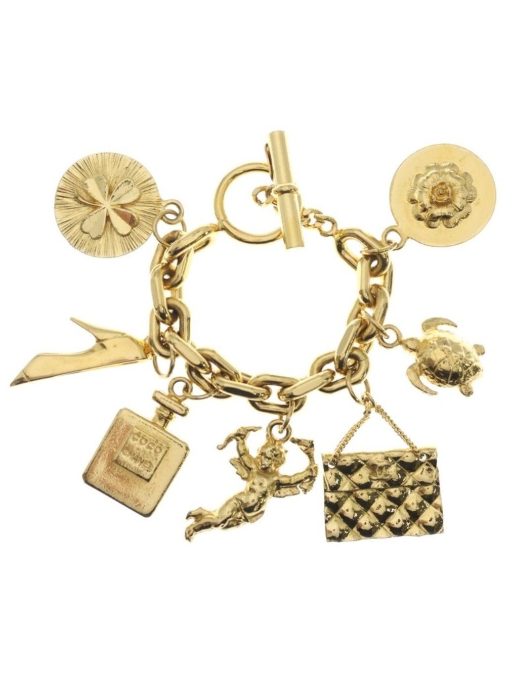 Chanel Icon Charm Bracelet Gold 23